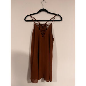 Y2K‎ Forever 21 Brown Mini Dress